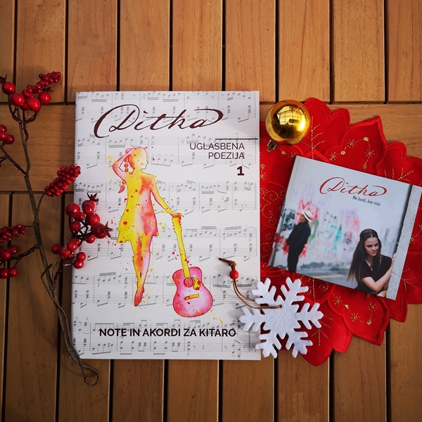 PRAZNIČNA PONUDBA- KNJIGA UGLASBENA POEZIJA  + CD NE BODI, KAR NISI