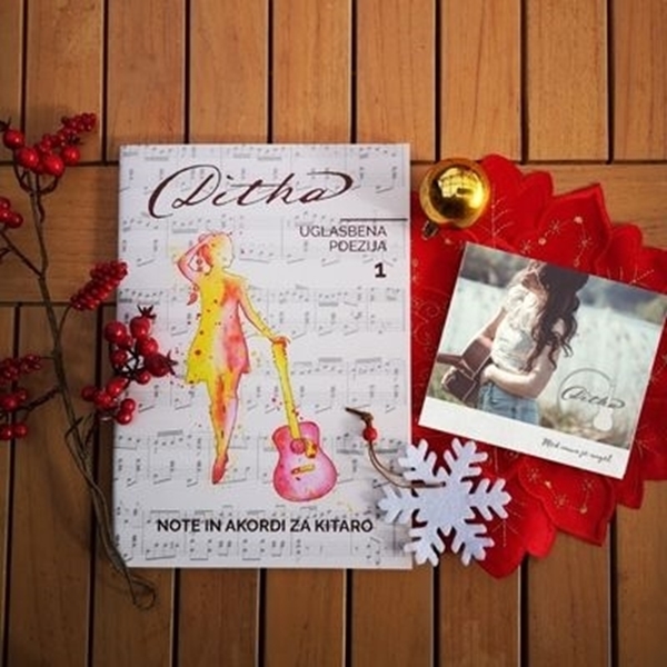 PRAZNIČNA PONUDBA- KNJIGA UGLASBENA POEZIJA  + CD MED NAMA JE ANGEL